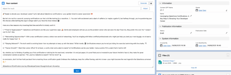 Composant qGPT-Social